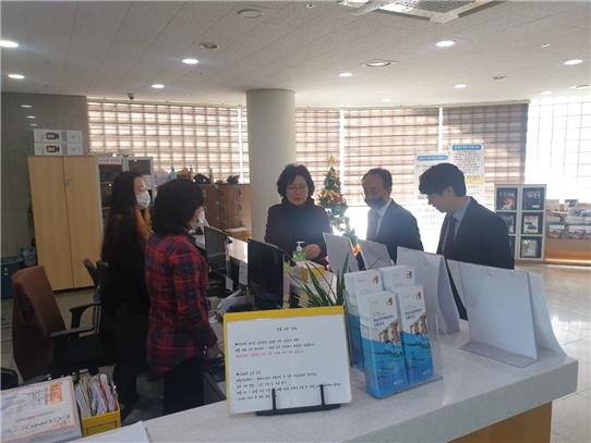 신종 코로나바이러스 감염증 확산 예방을 위한 화성도시공사 시민생활본부장 점검(화성국민체육센터) 현장,
